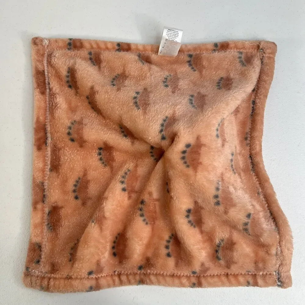 Hudson Baby Dinosaur‎ Lovey Security Blanket Stegosaurus Dino Brown Plush Soft